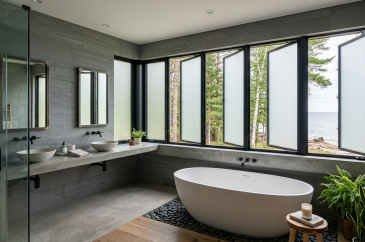 casement window open outward