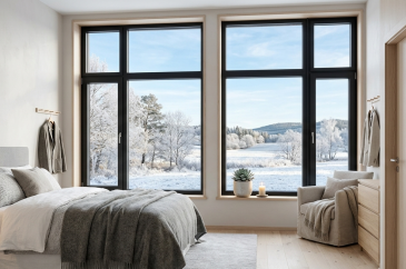 insulated energy saving window